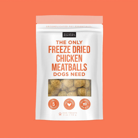 Natural Rapport The Only Freeze Dried Chicken Meatballs Dogs - main product image