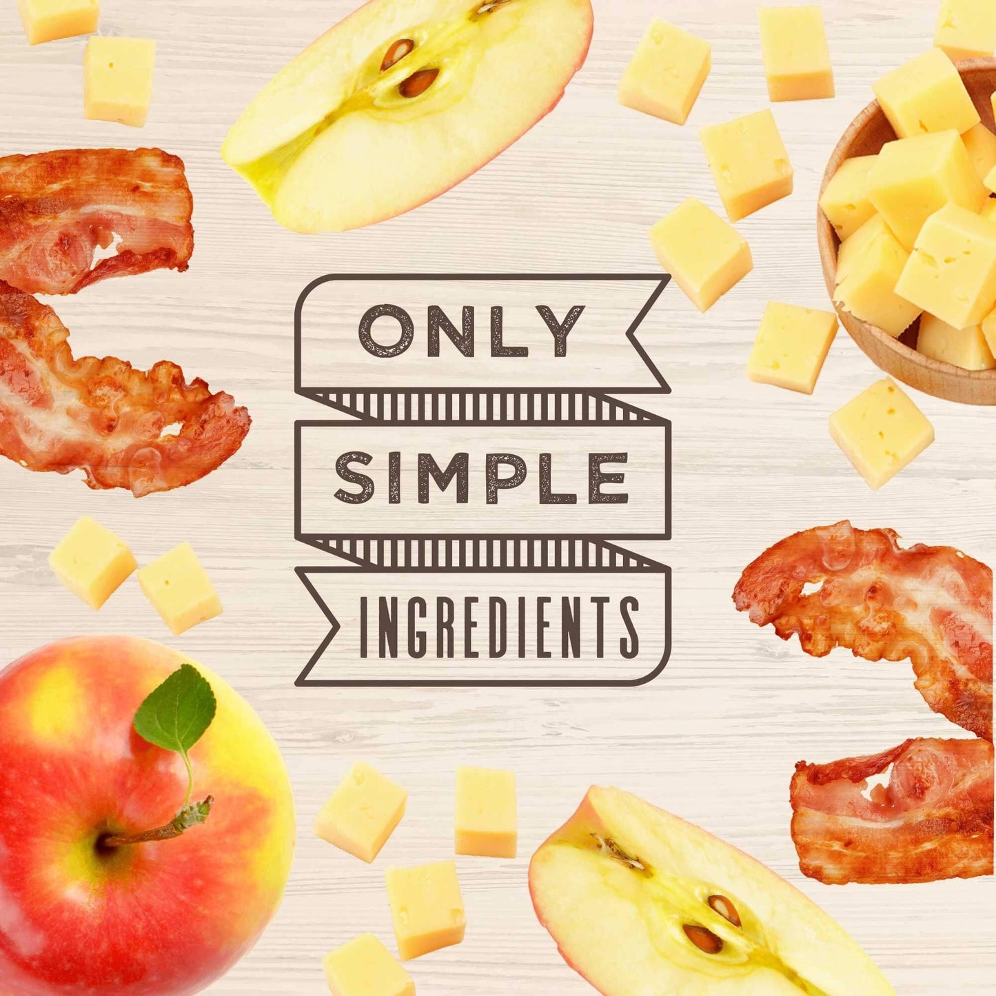 Dog Treats Premium Bacon Chews 16oz Training Rewards Premium - lifestyle view