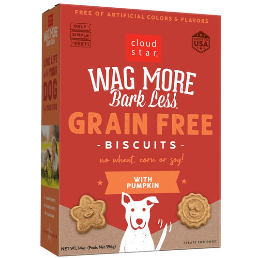 Wagmore Grain Free Pumpkin Oven Baked Biscuits Dog Treats - main product image