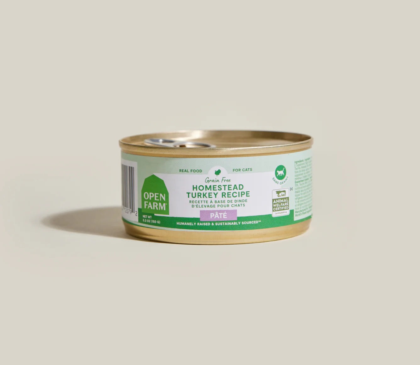 Open Farm Grain Free Homestead Turkey Pate For Cats (2.8oz) - main product image