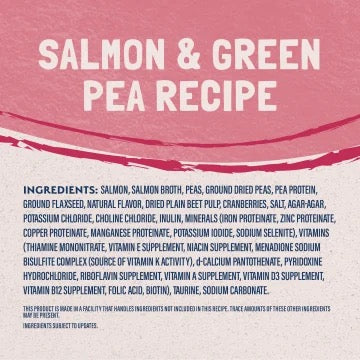 Natural Balance LID Salmon & Green Pea Can Cat (5.5 oz) - detail view