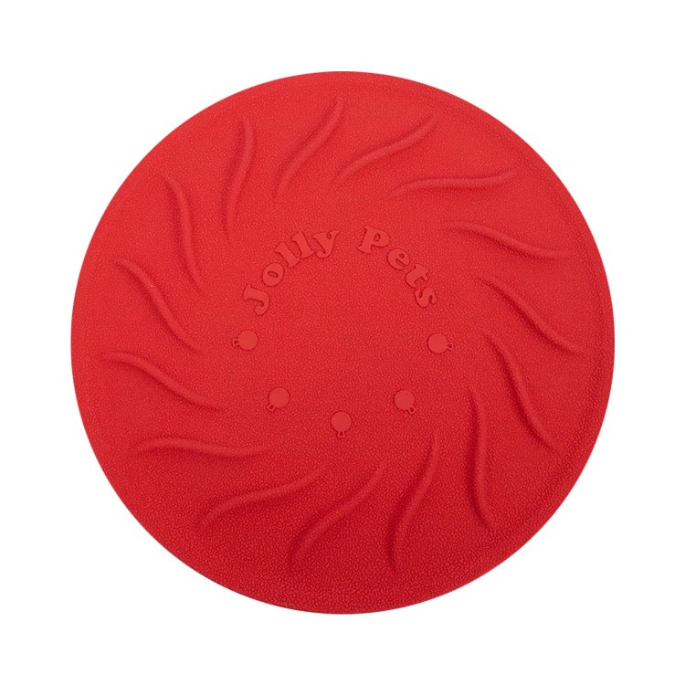 Jolly Pets Jolly Tuff Flyer Red 8 5In Interactive Dog Toy - main product image