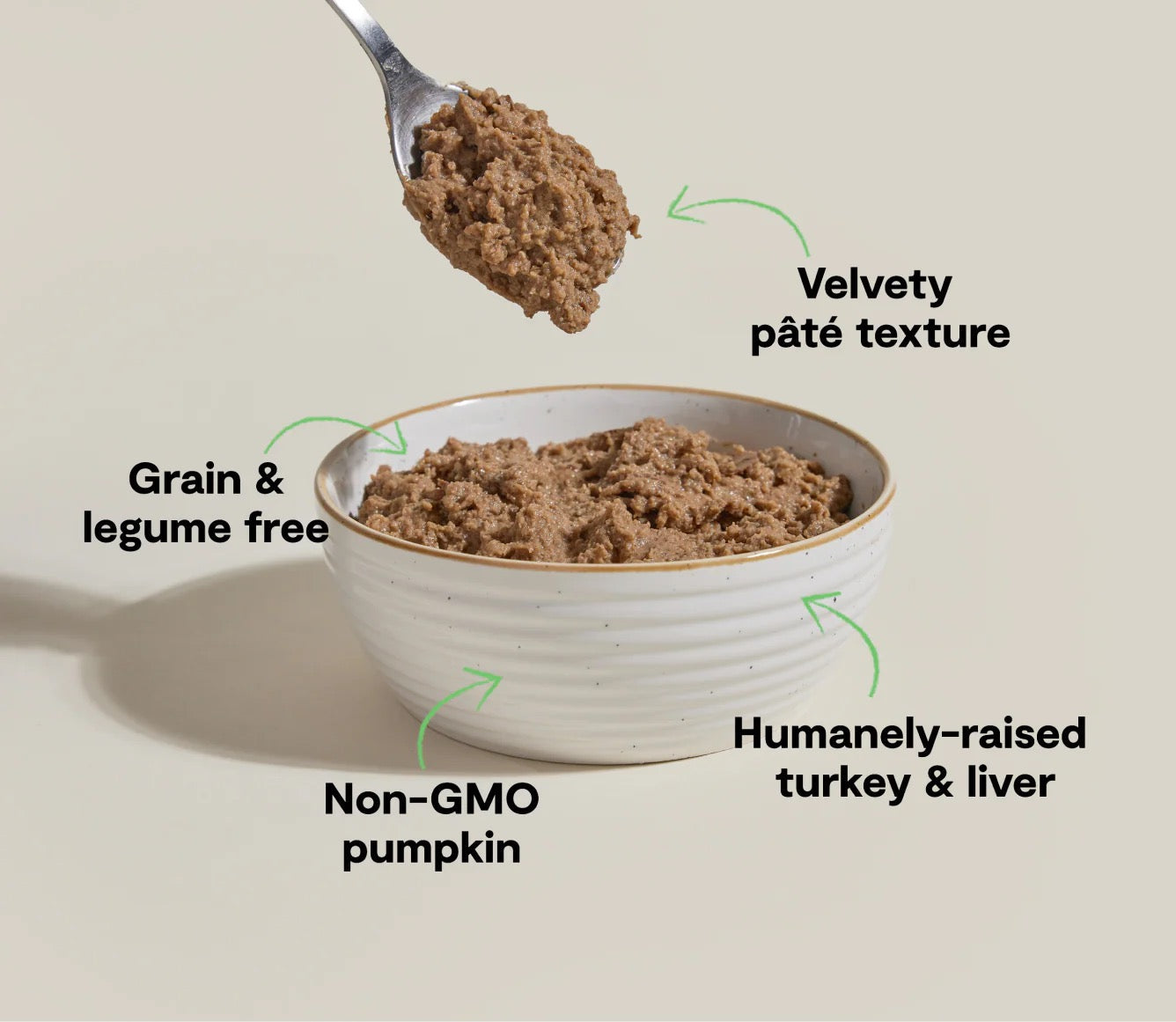 Open Farm Grain Free Homestead Turkey Pate For Cats (2.8oz) - detail view