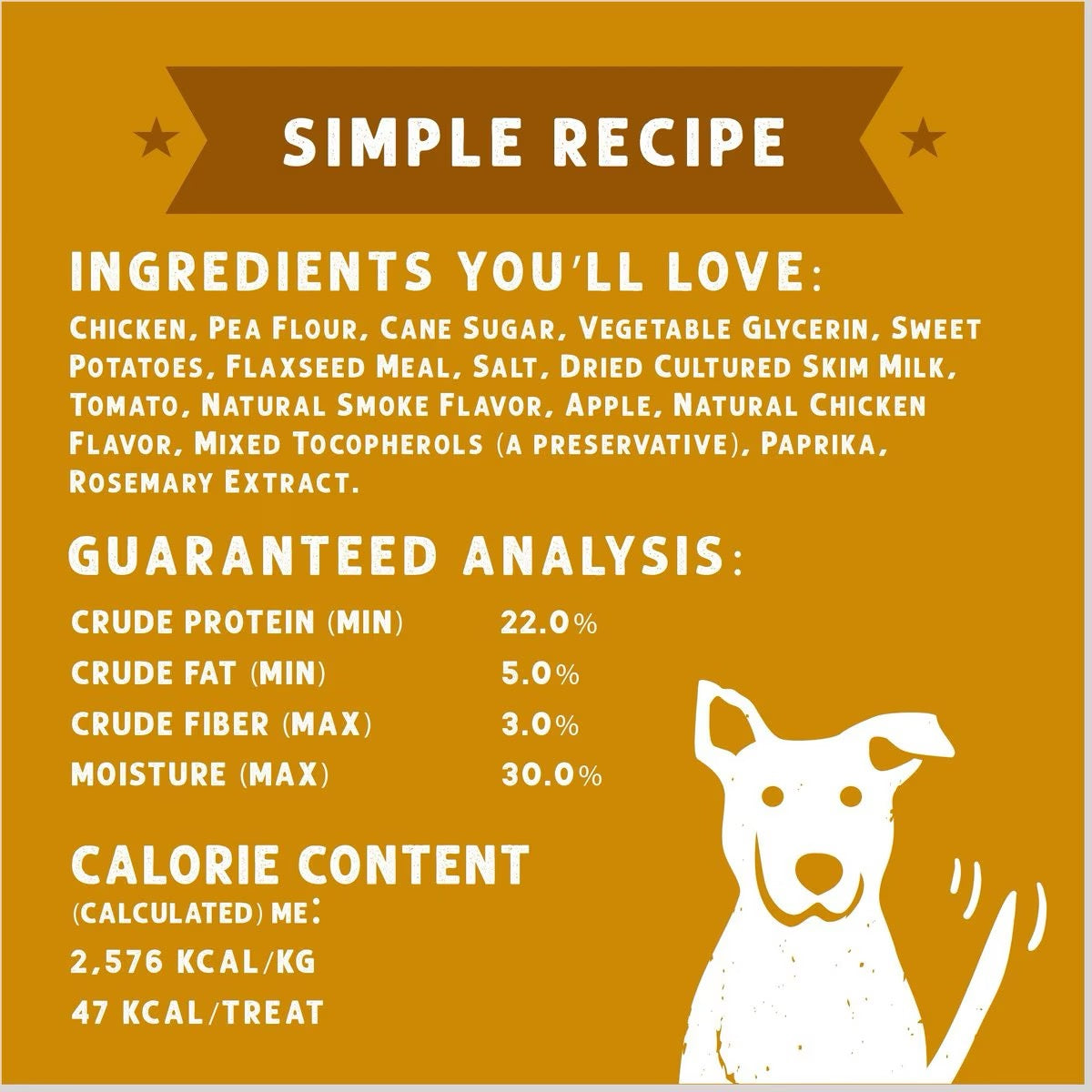Wagmore Grain Free Sliders BBQ Chicken Dog Treats (8oz) - lifestyle view