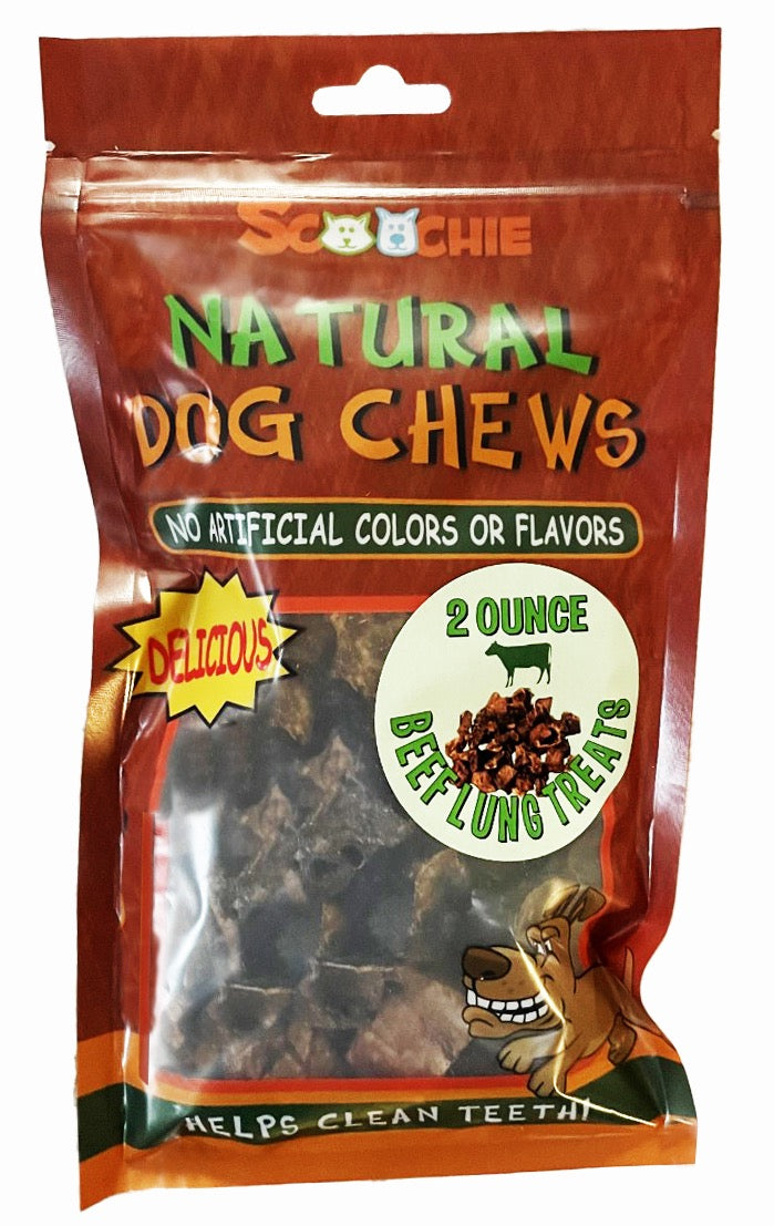 Scoochie Beef Lung 2Oz Dog Treats Premium Premium Pet Supply - main product image