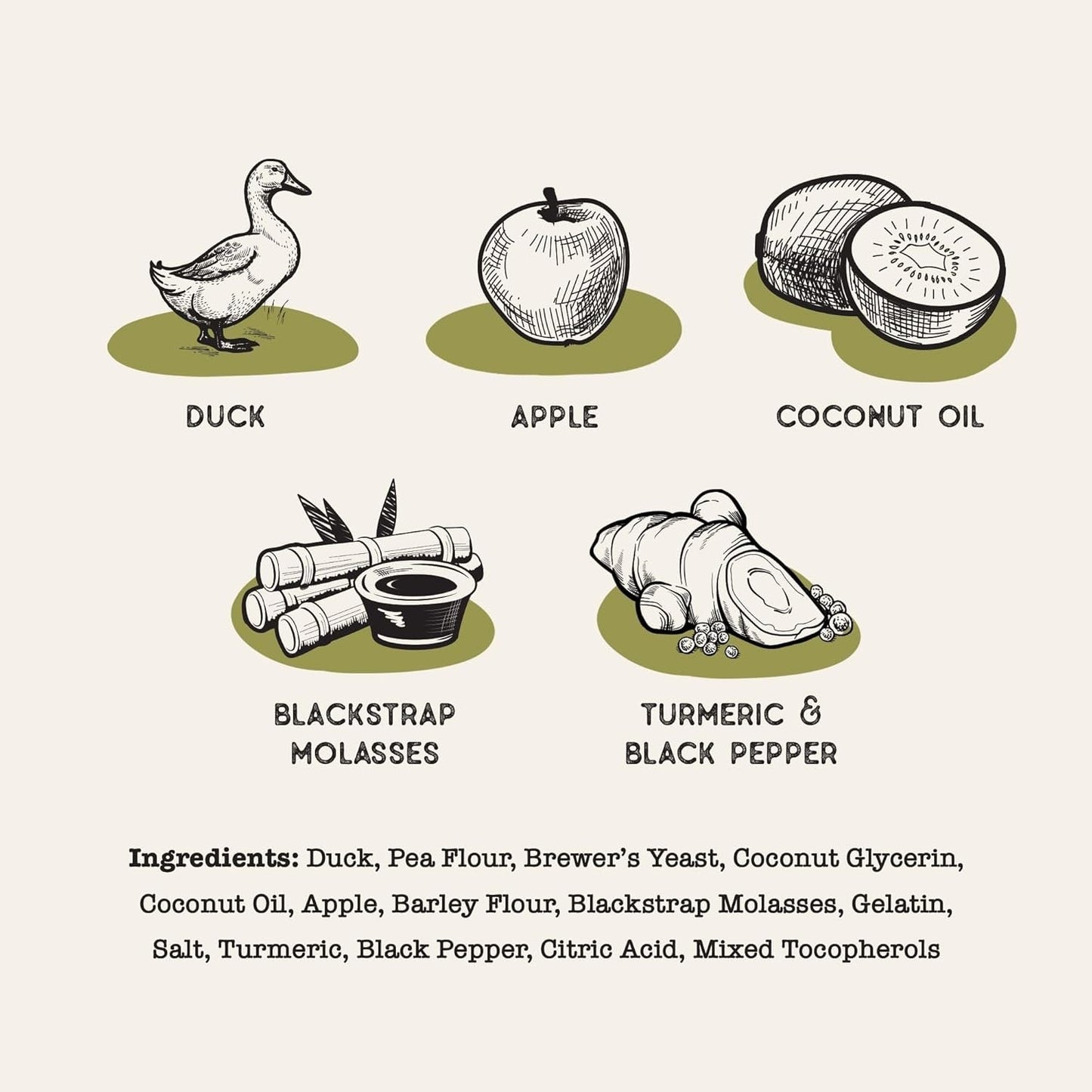 Dog Treats Premium Duck Chews 10oz Training Rewards Premium - lifestyle view