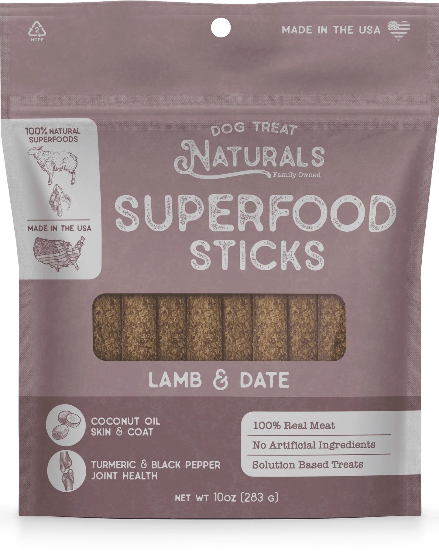 Dog Treats Premium Lamb Chews 10oz Training Rewards Premium - main product image