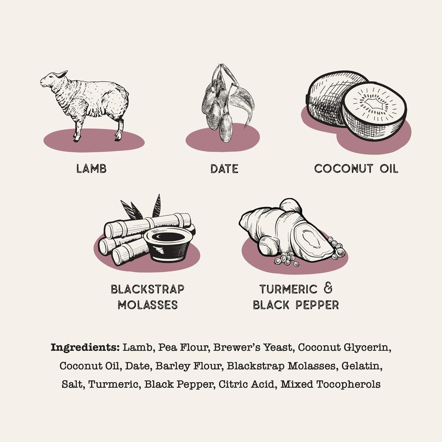 Dog Treats Premium Lamb Chews 10oz Training Rewards Premium - lifestyle view