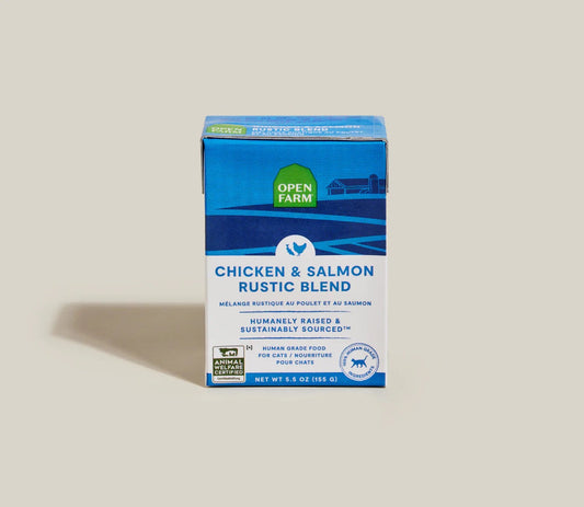 Open Farm Grain Free Chicken Salmon Rustic Blend Wet Cat 5 - main product image