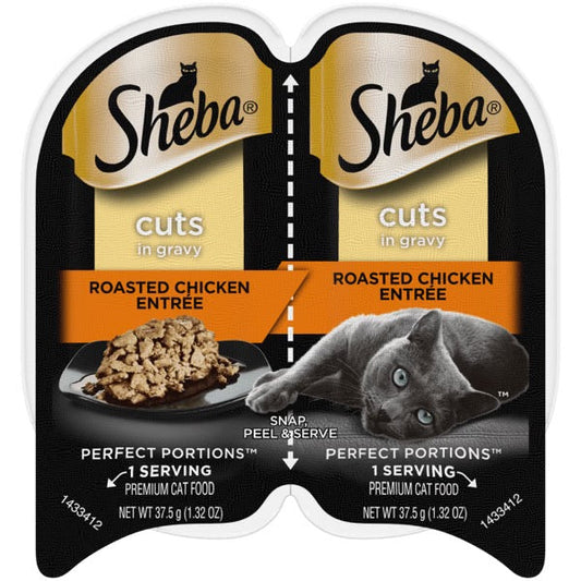 Sheba Perfect Portions Cuts Chicken In Gravy Wet Cat Food 2 - main product image