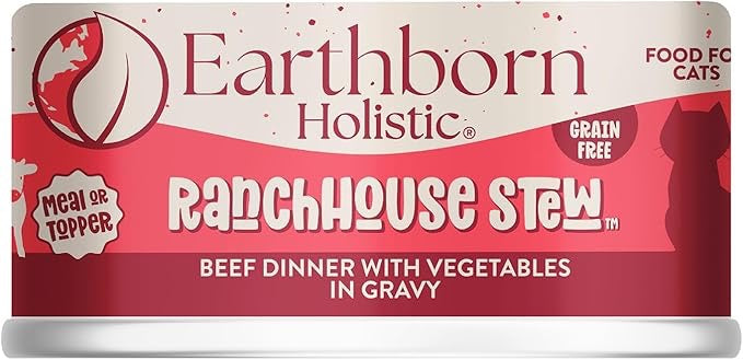 Earthborn Grain Free All Life Stages Ranchhouse Stew Wet Cat - main product image