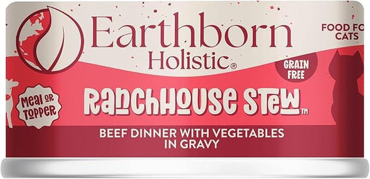 Earthborn Grain Free All Life Stages Ranchhouse Stew Wet Cat - main product image