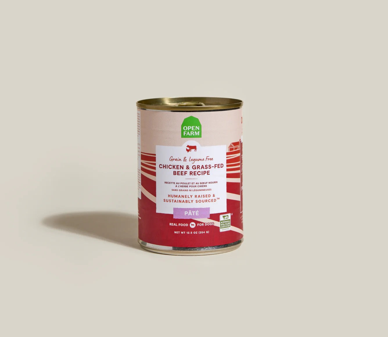 Open Farm Grain Free Chicken Beef Pate Wet Dog Food 12 5Oz - main product image