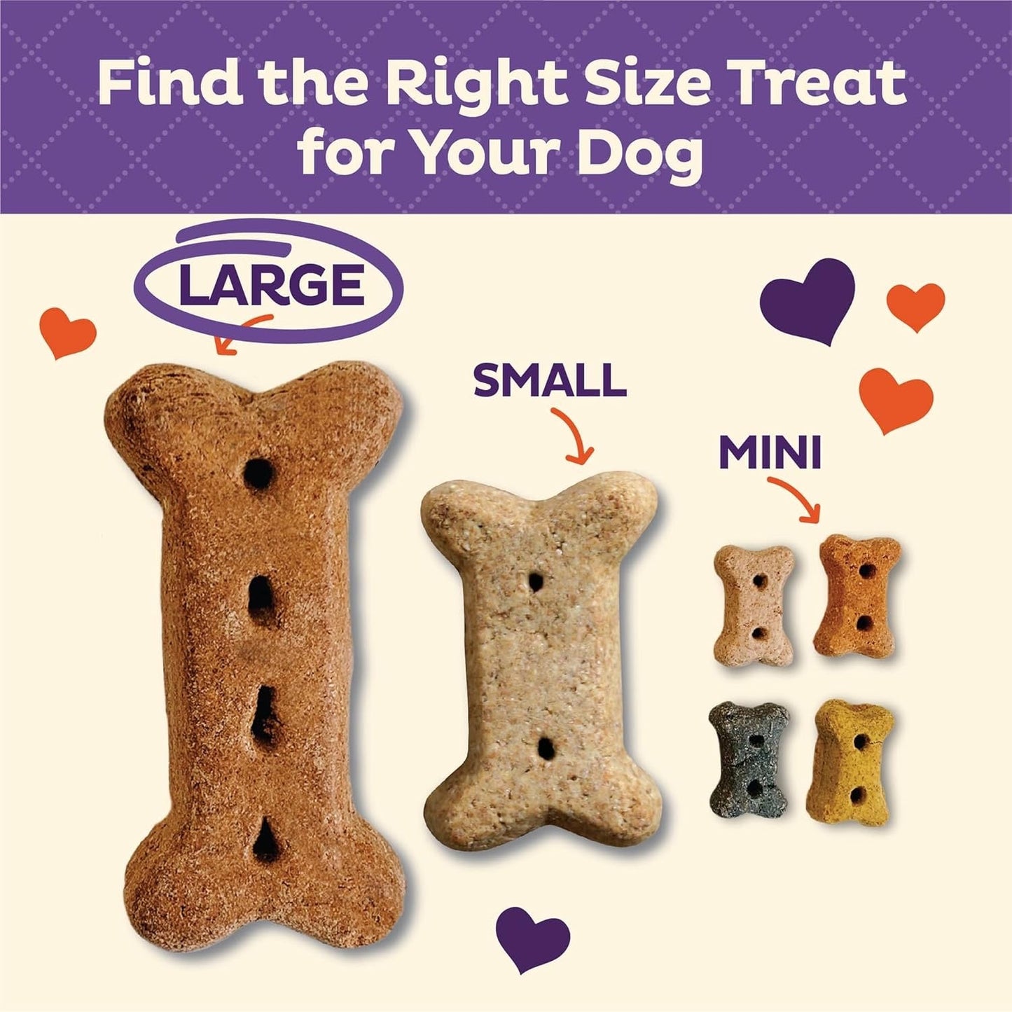 Old Mother Hubbard P-Nuttier Small Crunchy Dog Treats (20oz) - lifestyle view