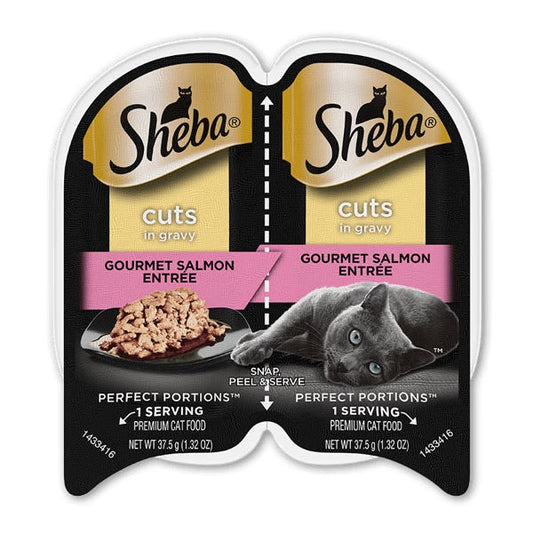 Sheba Perfect Portions Cuts Salmon Wet Cat Food (2.65oz) - main product image