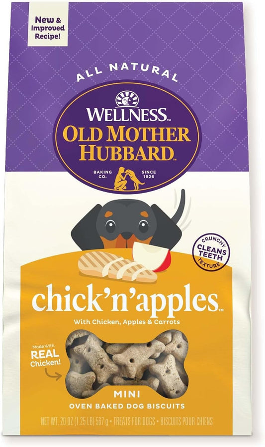 Old Mother Hubbard Chick'N Apple Mini Dog Treats (20oz) - main product image