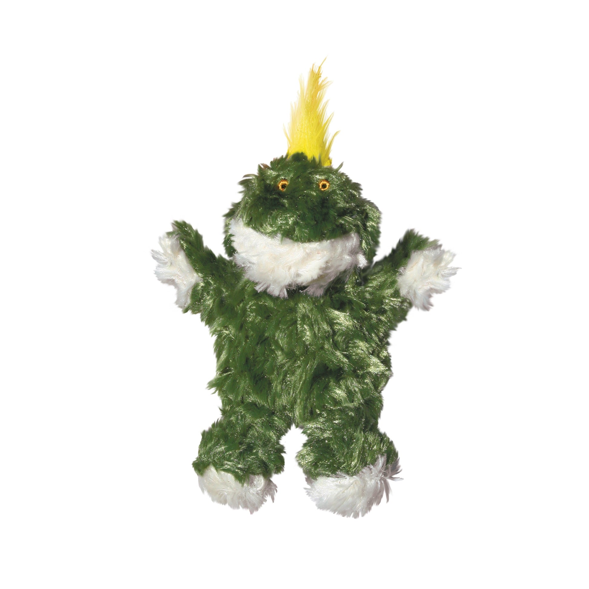 KONG Dr Noyz Frog Plush Dog Toy Durable Play - main product image