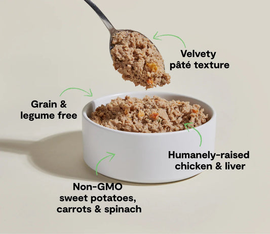 Open Farm Grain Free Chicken Pate Wet Dog Food (12.5oz) - detail view