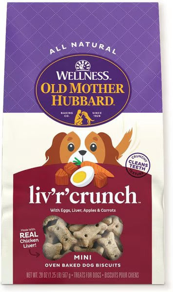 Old Mother Hubbard Livrcrunch Mini Crunchy Dog Treats 20Oz - main product image