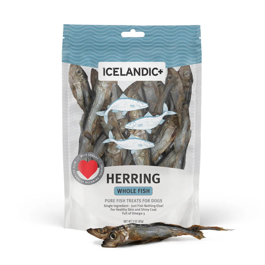 Icelandic Herring Whole Fish Dog Treats 3Oz Dog Treats - main product image