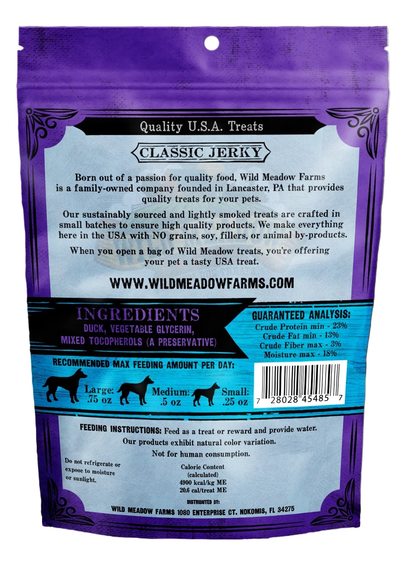 Dog Treats Premium Duck Chews 3.5oz Training Rewards Premium - detail view