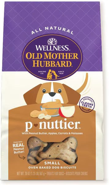 Old Mother Hubbard P-Nuttier Small Crunchy Dog Treats (20oz) - main product image