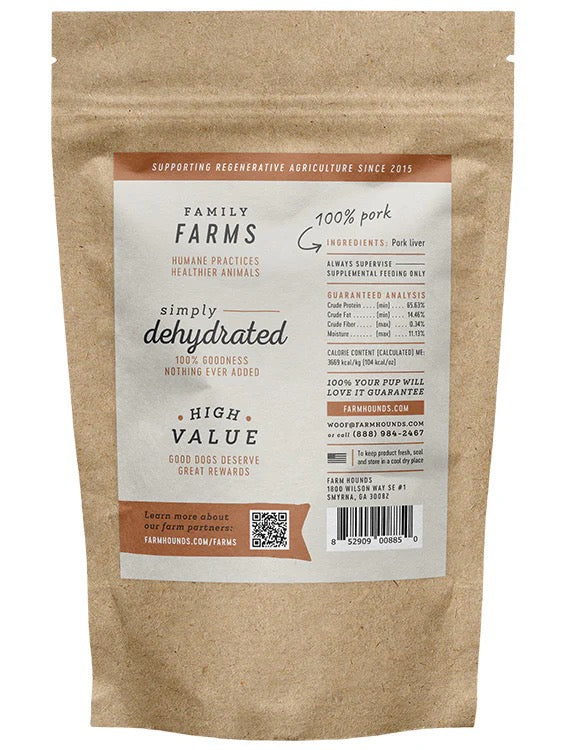 Dog Treats Premium Liver Chews 4oz Training Rewards Premium - detail view