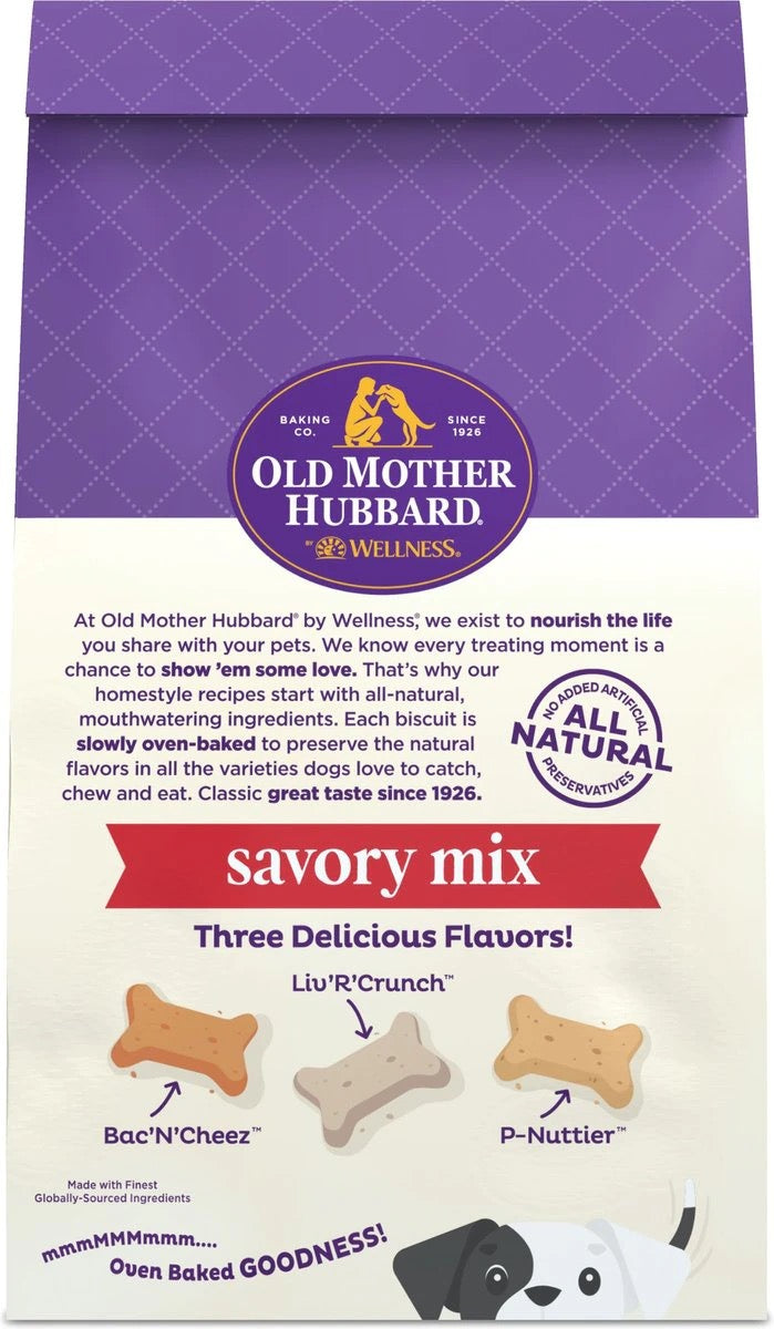 Old Mother Hubbard Savory Mix Assortment Mini Crunchy Dog - detail view