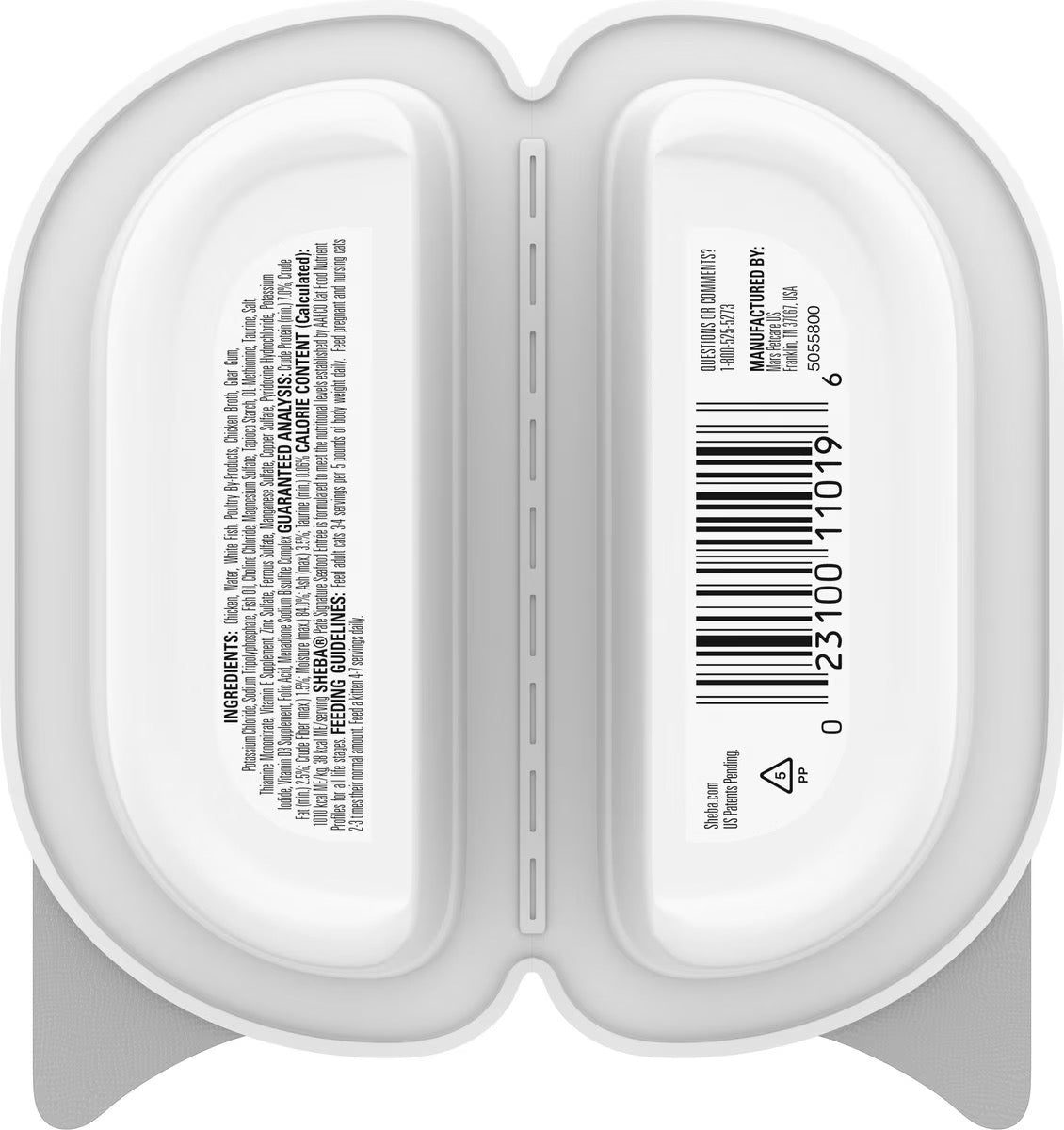 Sheba Perfect Portions Premium Pate Seafood Wet Cat Food 2 - detail view