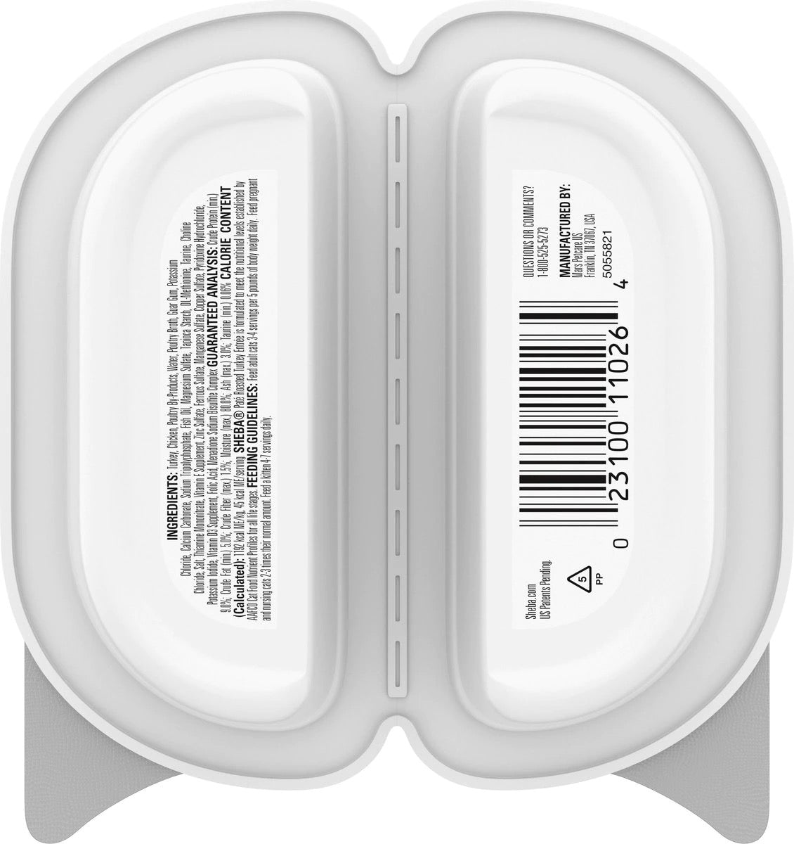 Sheba Perfect Portions Premium Pate Turkey Wet Cat Food 2 - detail view