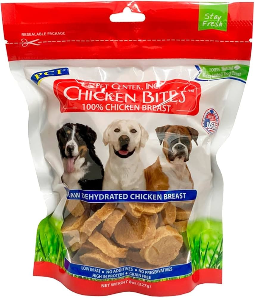 Pci 100 Dehydrated Chicken Nibbles Dog Treats 8Oz Dog Treats - main product image