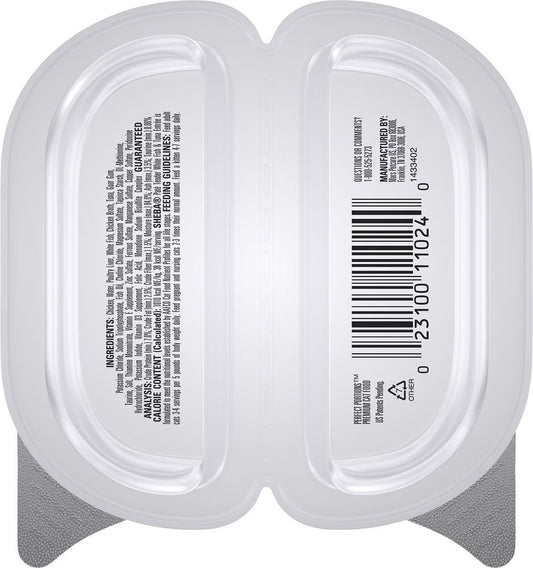 Sheba Perfect Portions Premium Pate Whitefish Tuna Wet Cat 2 - detail view