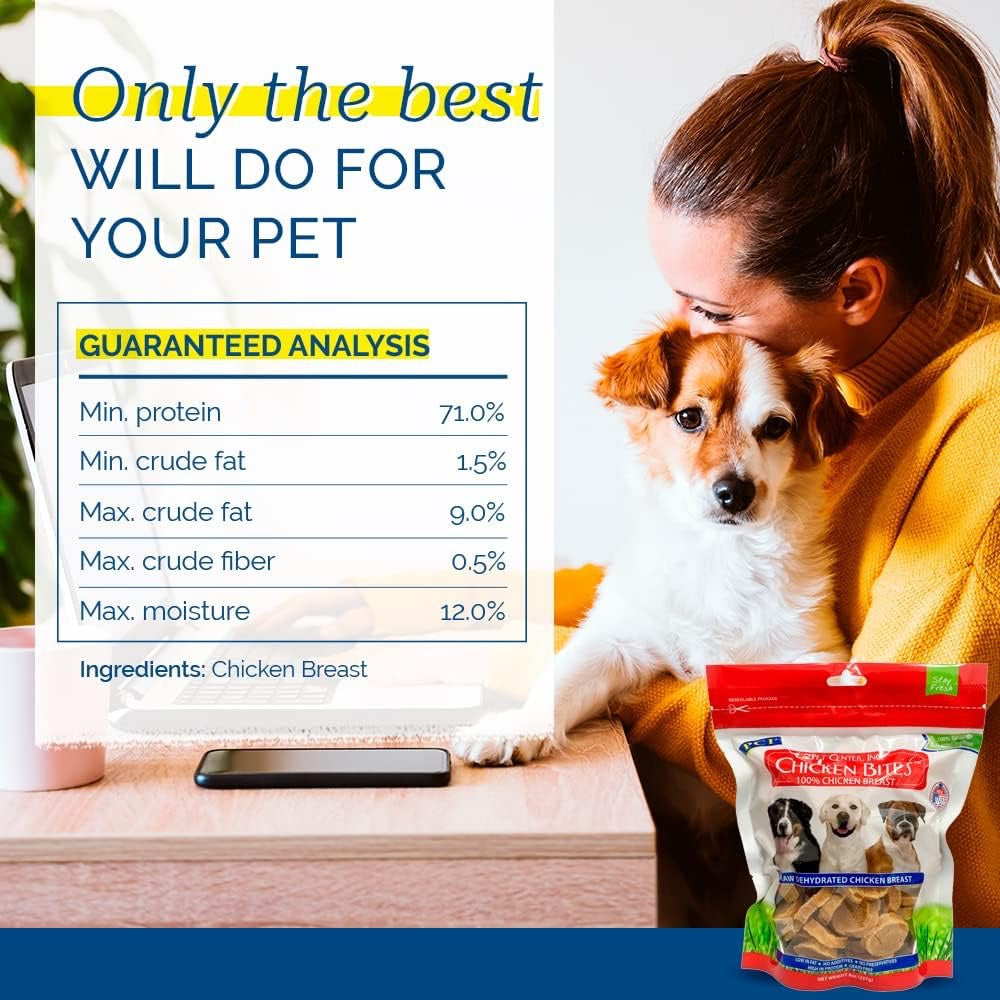 Pci 100 Dehydrated Chicken Nibbles Dog Treats 8Oz Dog Treats - detail view