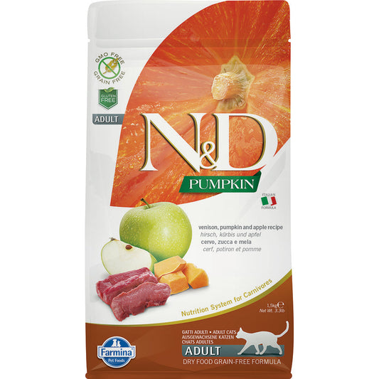 Dry Cat Food Premium Pumpkin Recipe 3.3lb Daily Meals Premiu - main product image
