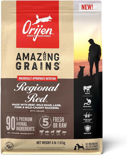 Orijen Amazing Grains Regional Red Dry Dog Food Dry Dog Food - main product image