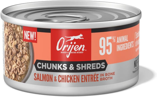 Wet Cat Food Orijen Salmon Recipe 3oz Daily Meals Premium - main product image