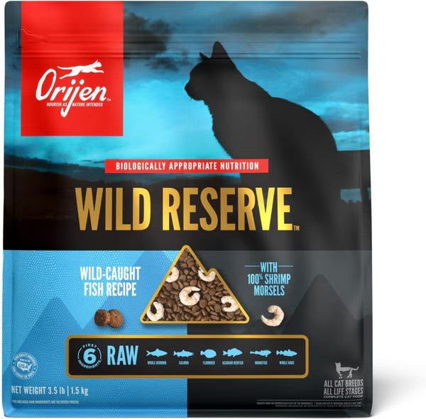 Orijen Grain Free Wild Reserve Fish Recipe Dry Cat Food - main product image