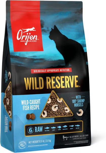 Orijen Grain Free Wild Reserve Fish Recipe Dry Cat Food - detail view