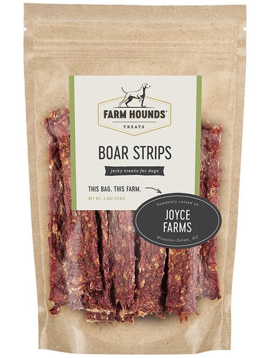 Farm Hounds Boar Strips Dog Treats 4 5Oz Dog Treats Premium - main product image