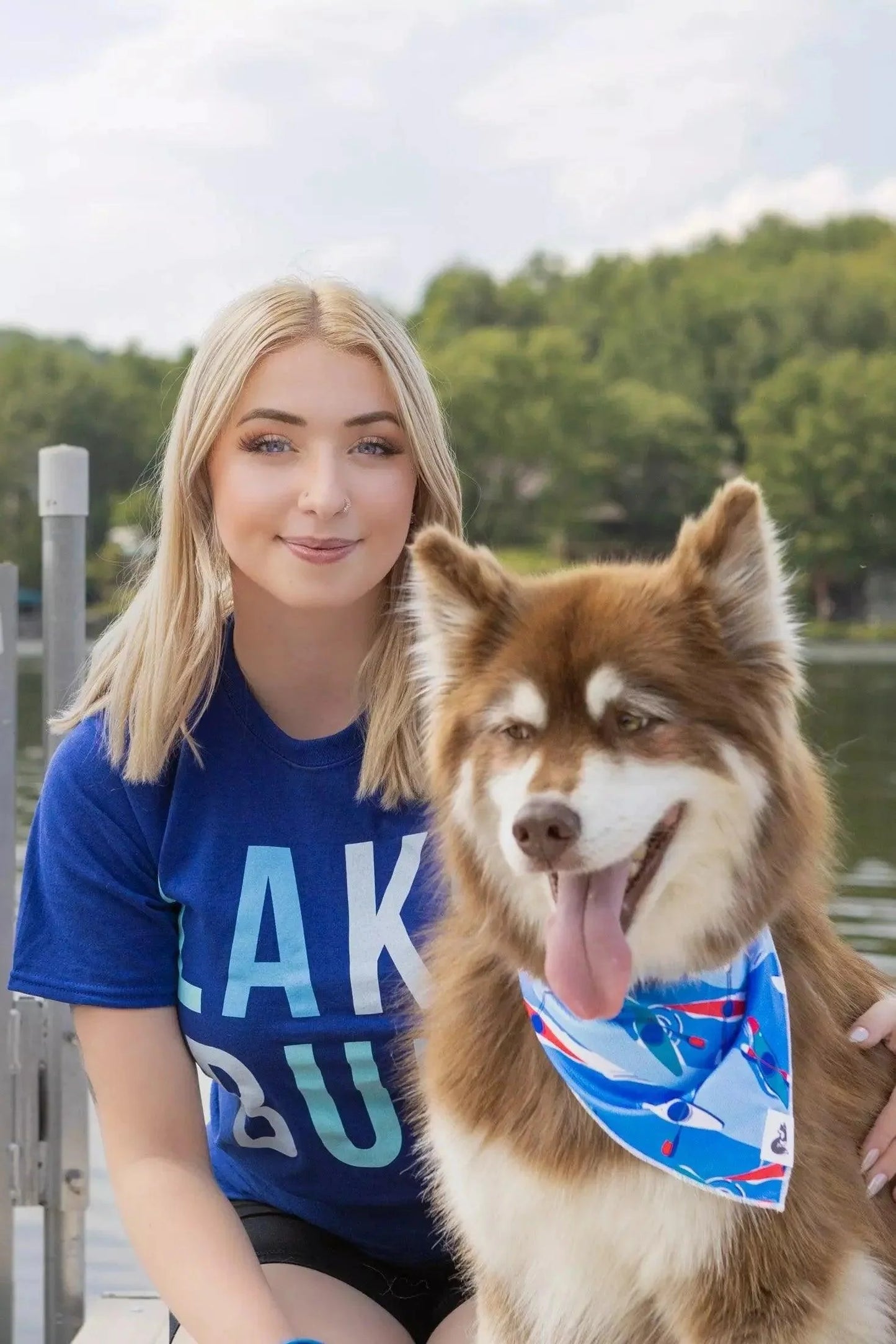 K9 Kayak Dog Bandana Dog Bandanas Premium Pet Supply Premium - lifestyle view