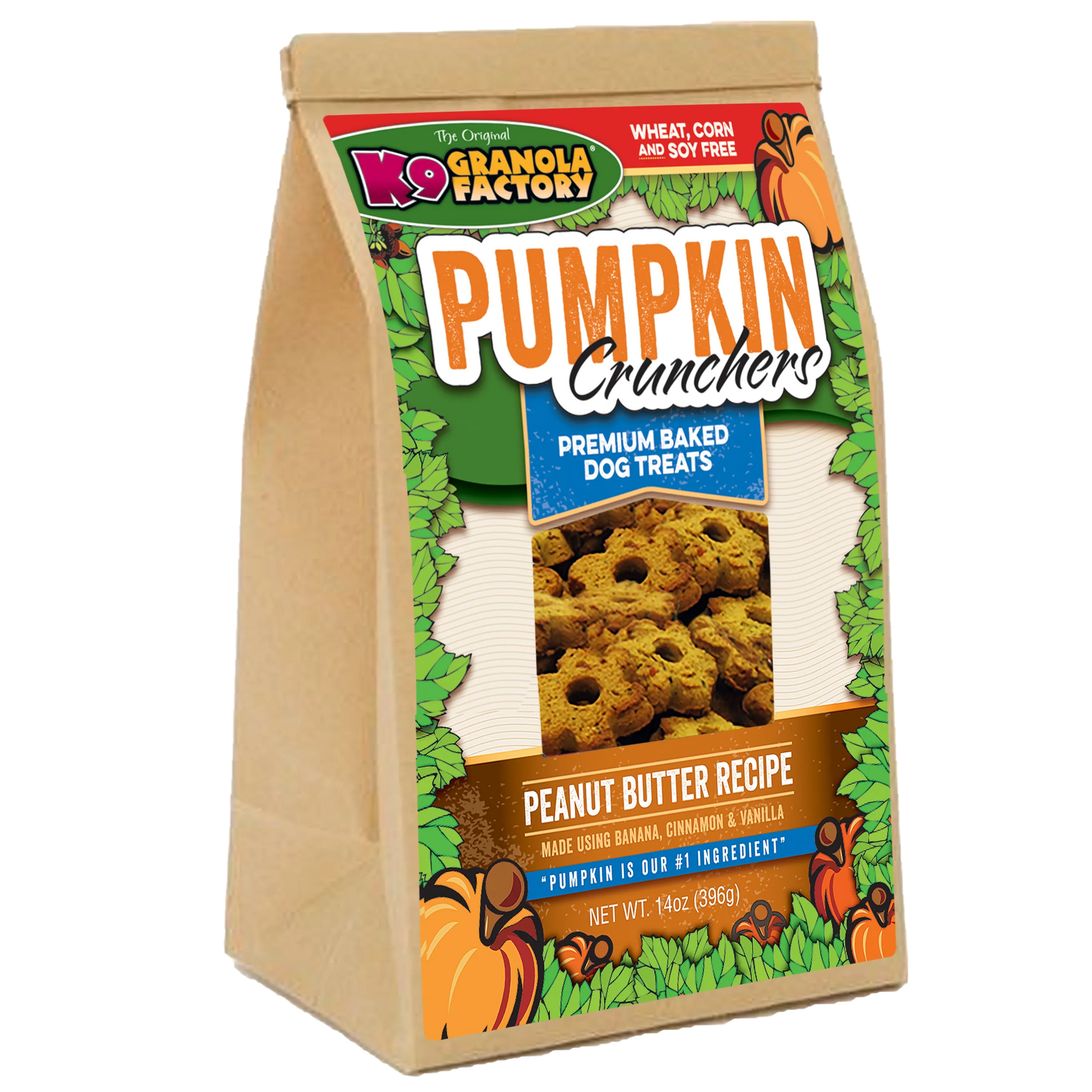 K9 Granola Factory Pumpkin Crunchers Peanut Butter Banana - main product image