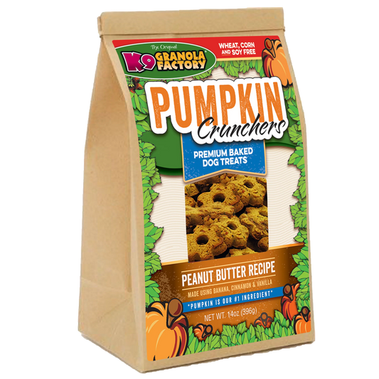 K9 Granola Factory Pumpkin Crunchers Peanut Butter Banana - main product image