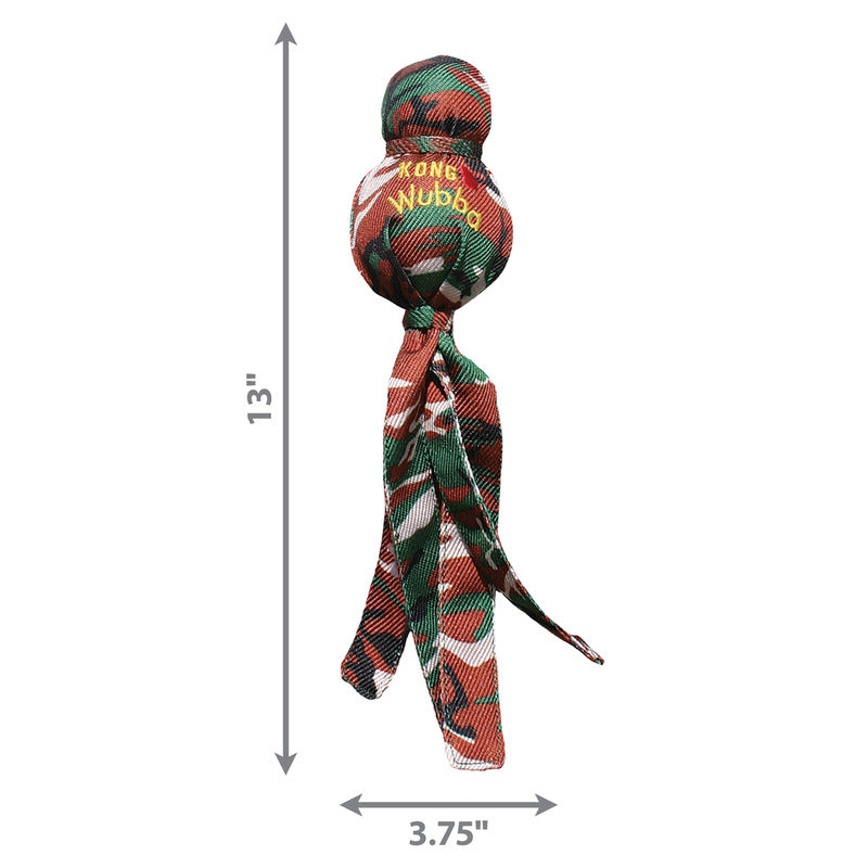 KONG Wubba Camo Tug Dog Toy Durable Play - gallery image 5