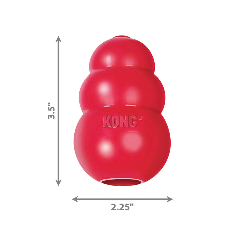 KONG Red Classic Durable Chew Dog Toy Durable Play - gallery image 10