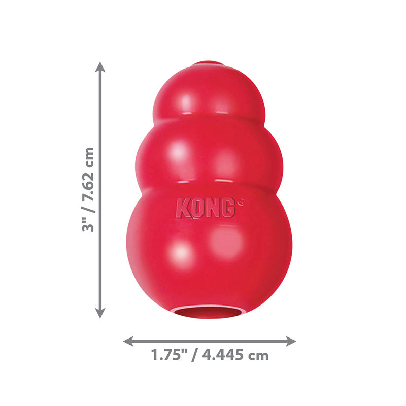 KONG Red Classic Durable Chew Dog Toy Durable Play - gallery image 9