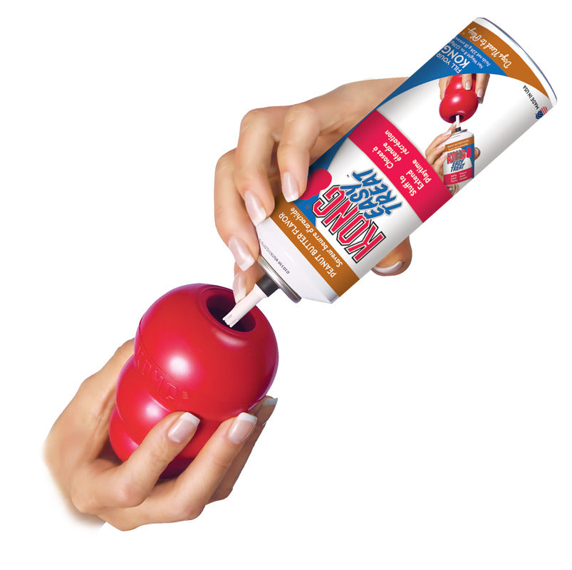 KONG Red Classic Durable Chew Dog Toy Durable Play - detail view