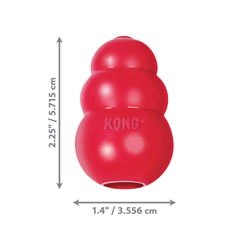KONG Red Classic Durable Chew Dog Toy Durable Play - gallery image 7
