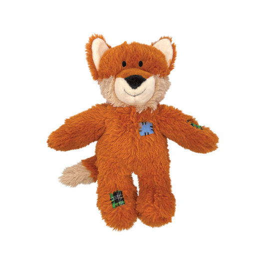 KONG Wild Knots Fox Plush Dog Toy Durable Play - main product image