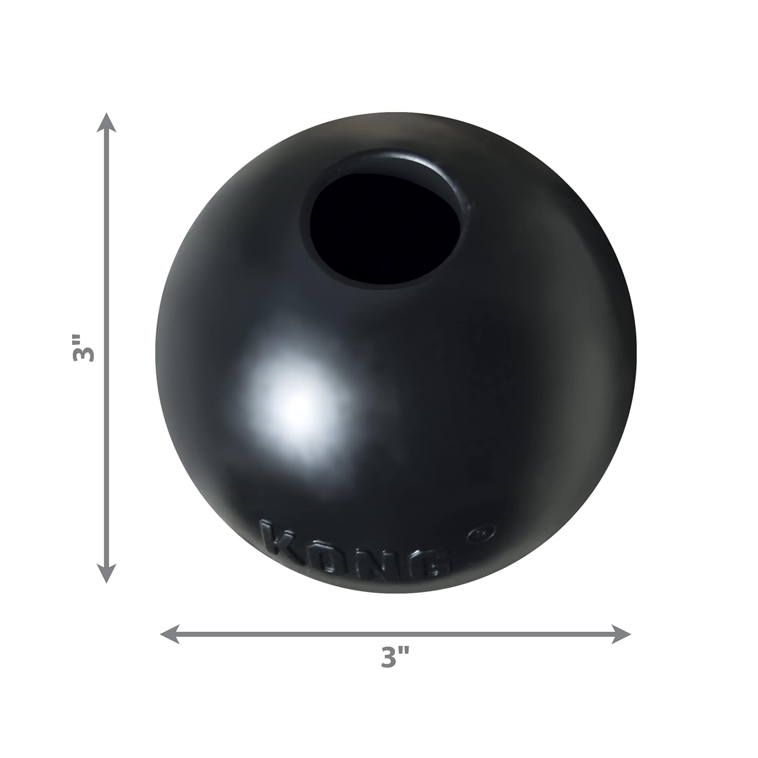 KONG Extreme Ball Fetch Dog Toy Durable Play - gallery image 6