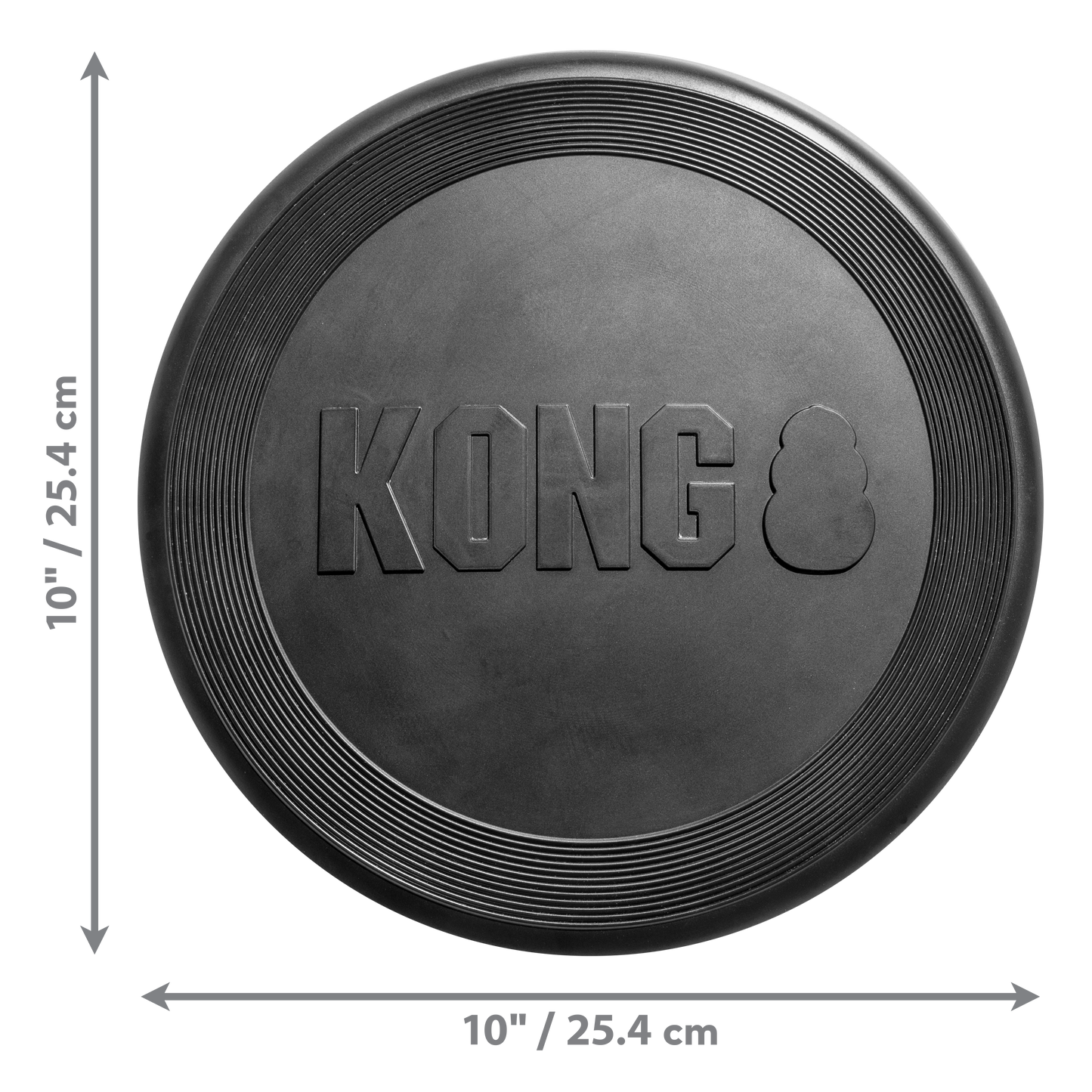 KONG Extreme Flyer Fetch Dog Toy Durable Play - close up view